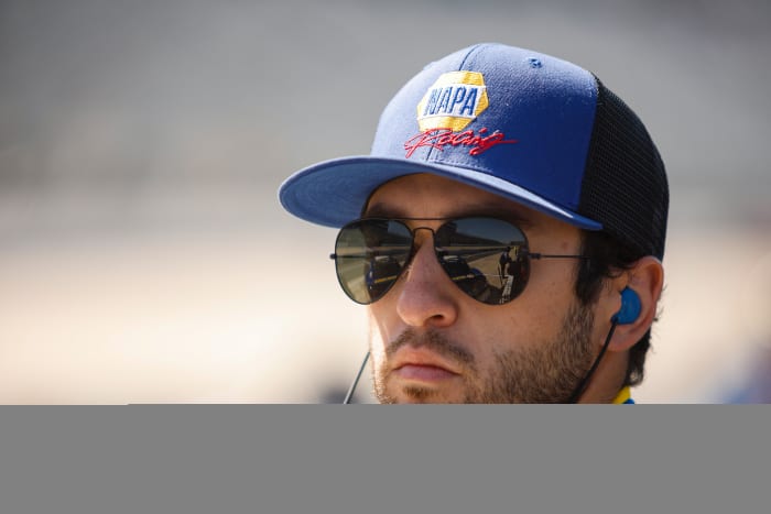 Chase Elliott failed to make the NASCAR Cup playoffs for the first time in his career in a season he'd likely rather forget, which includes missing six races recovering from a snowboarding accident and resulting surgery. (Photo by Sean Gardner/Getty Images)